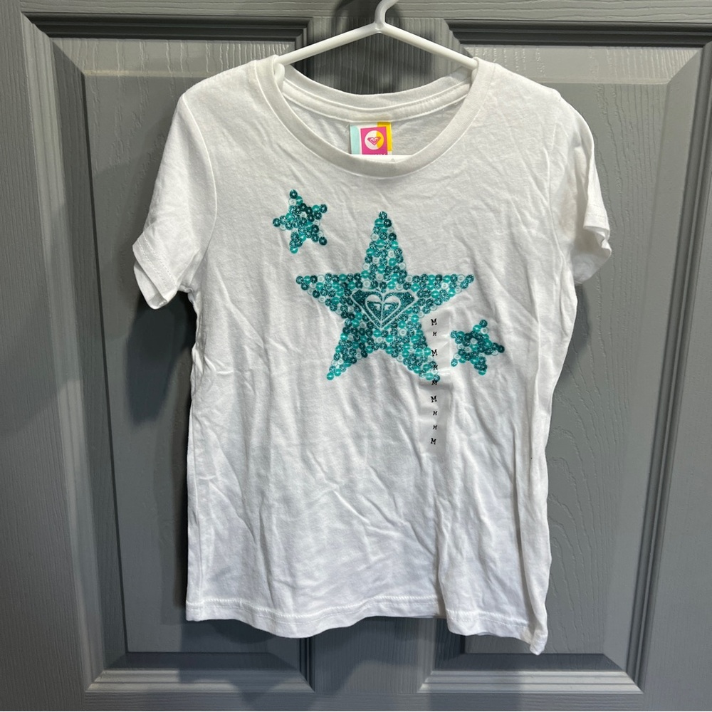 Roxy Teenie Wahinue Star SS T-Shirt - Size M